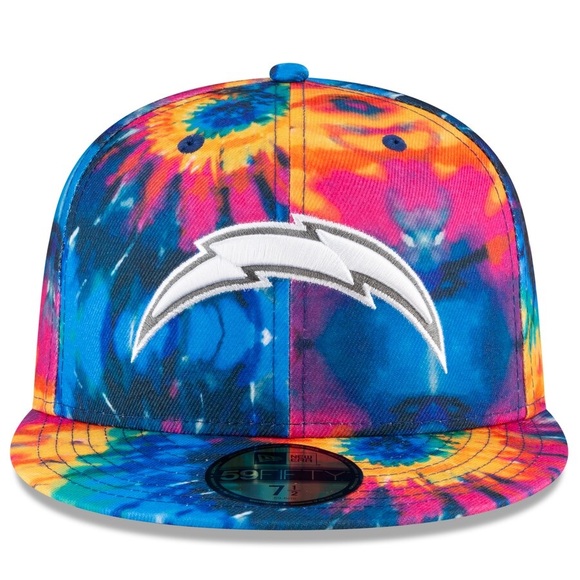 NFL Other - New Era Multi-Color Los Angeles Chargers 2020 NFL Crucial Catch 59FIFTY Sz 7 1/2